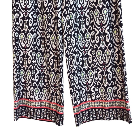 Kim Roger’s Petite Boho Palazzo Wide Leg Pull On Pants Size PM NEW - Picture 6 of 6